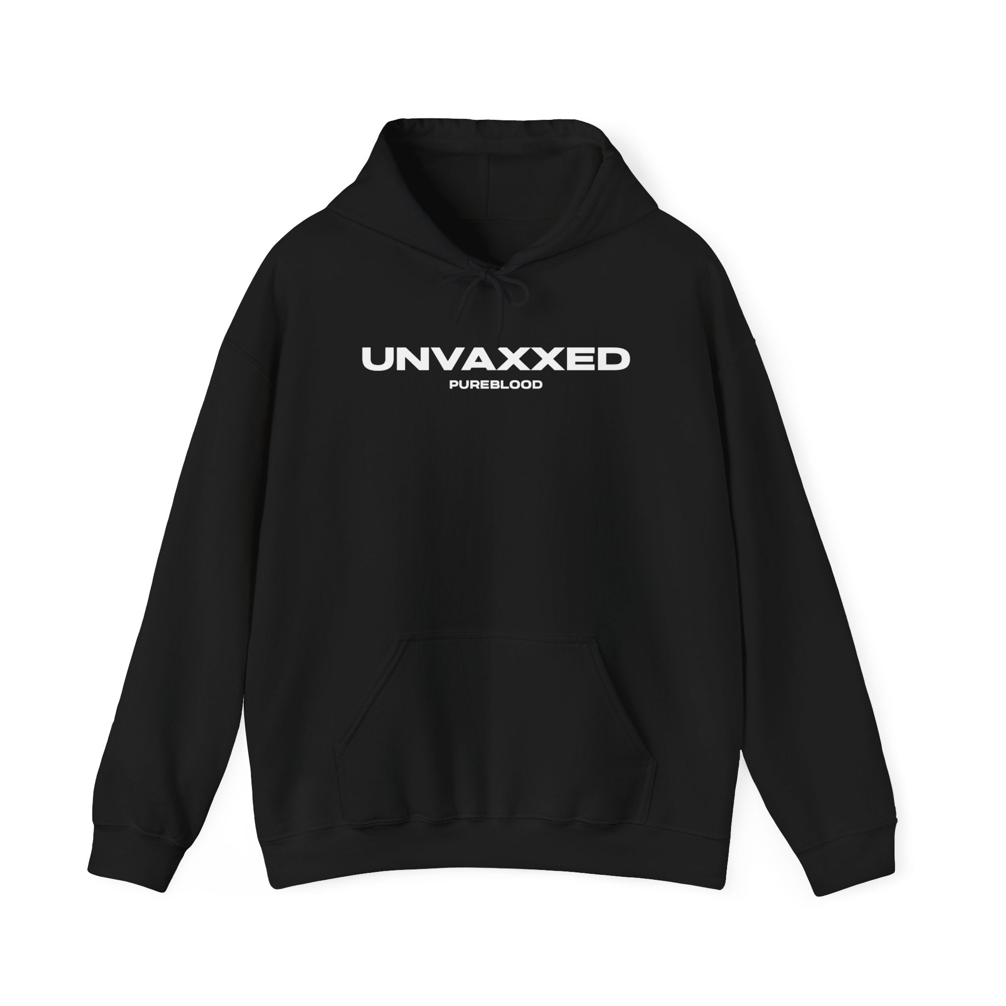 Unisex Heavy Blend™ Hooded Sweatshirt - UNVAXXED Pureblood Statement Hoodie