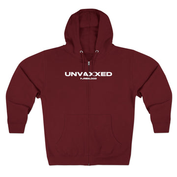Unisex Zip Hoodie - UNVAXXED Statement Apparel